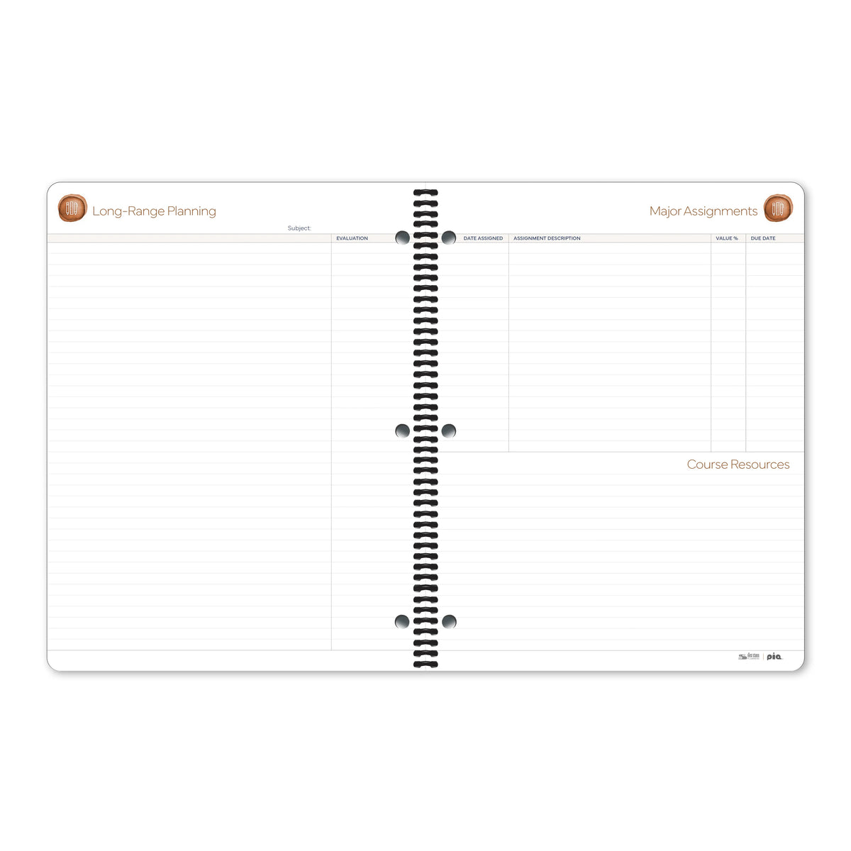 The Legacy Lesson Plan Books – Open Format