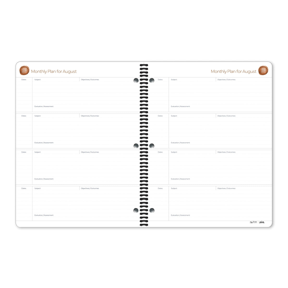 The Legacy Lesson Plan Books – Subject Rotation Format