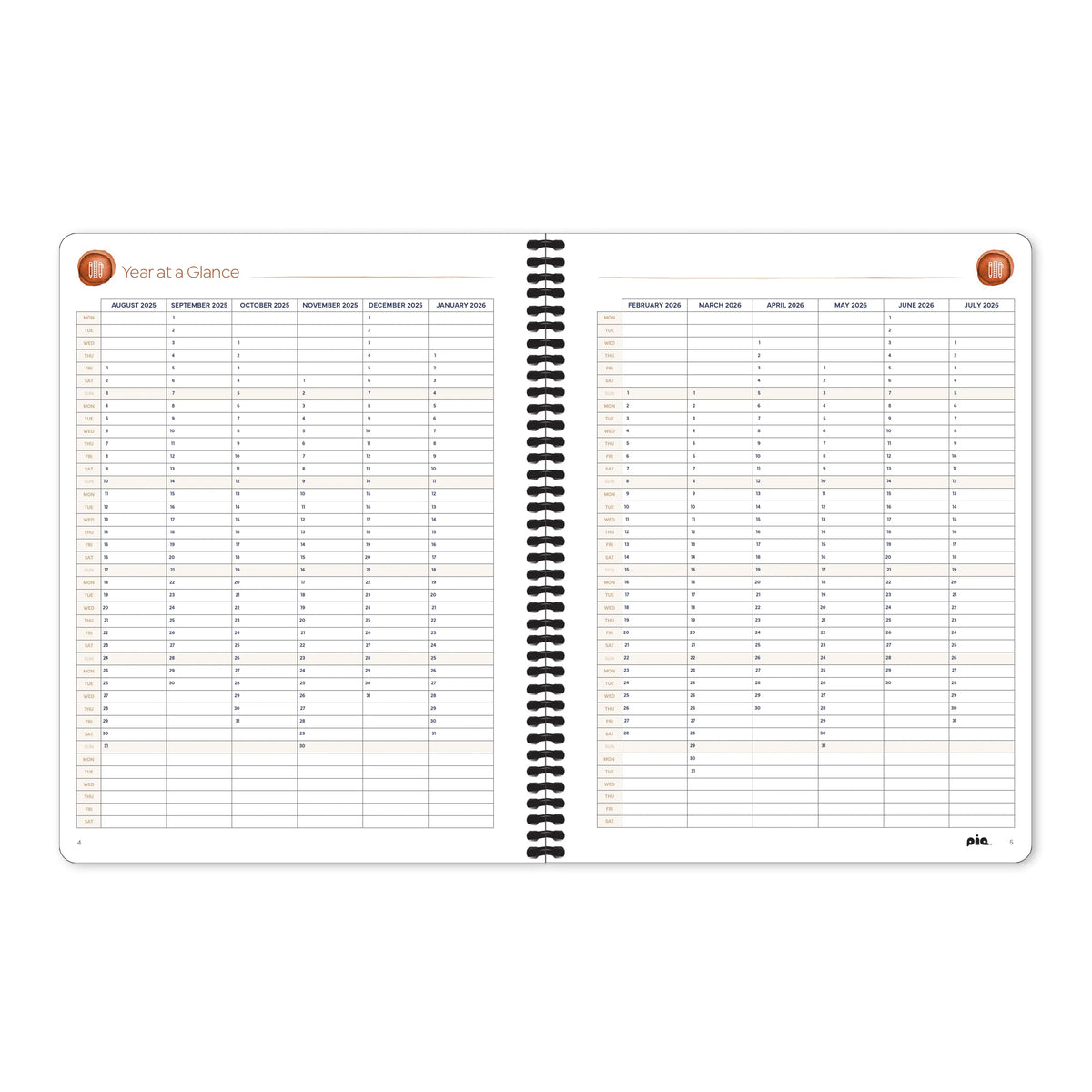 The Legacy Professional Planner: Refill