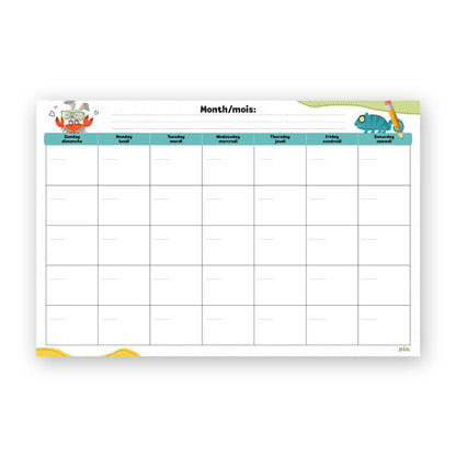 Wall Calendar: Gr 1-2