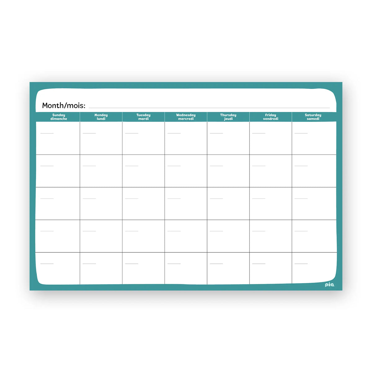 Wall Calendar: Gr 6-8