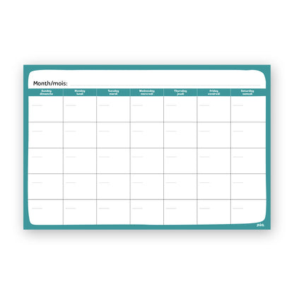 Wall Calendar: Gr 6-8