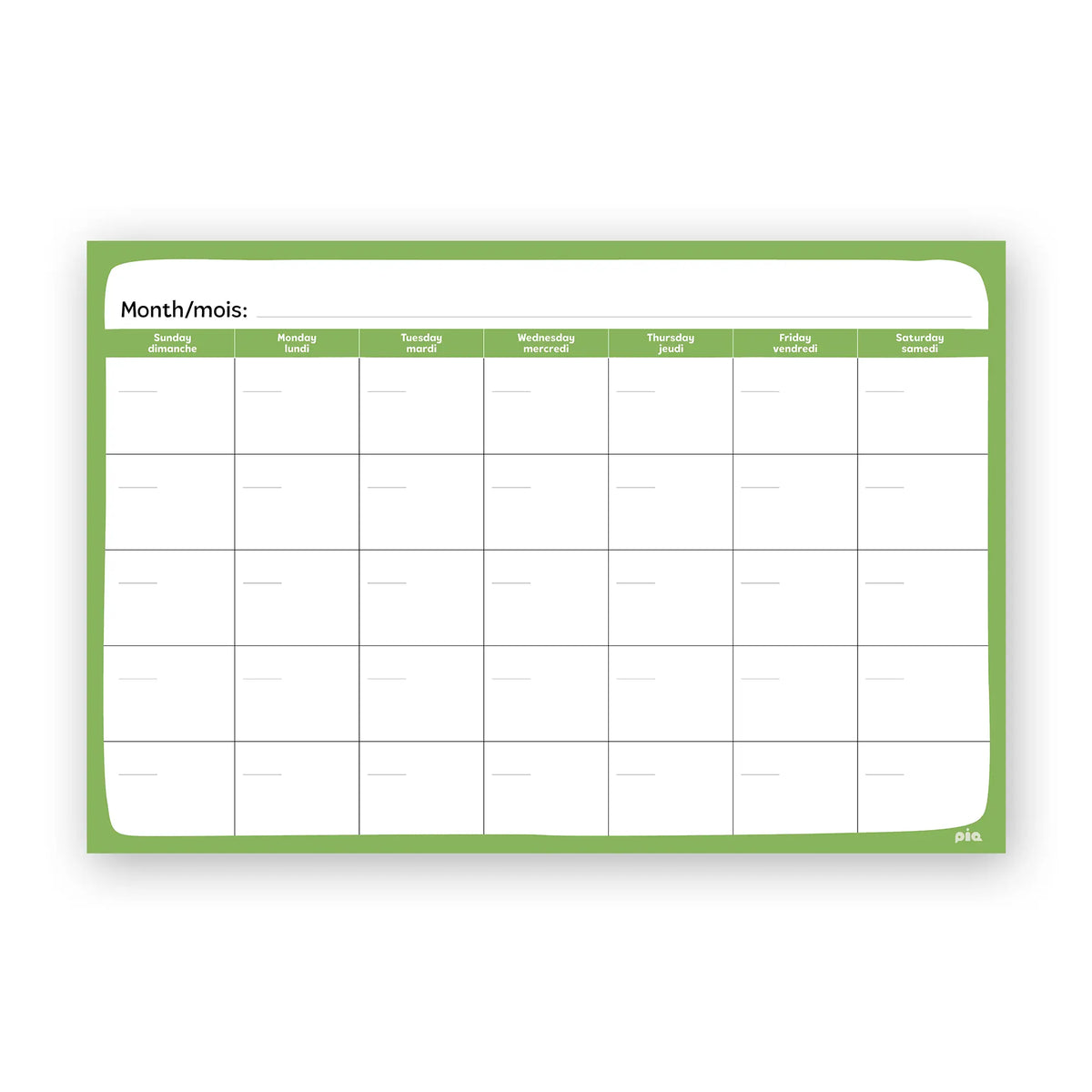 Wall Calendar: Gr 9-12